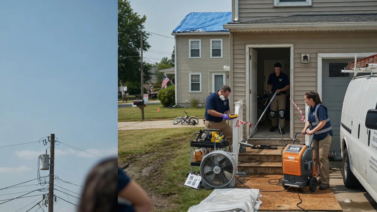 Water Damage Repair in Glenfield, ND near me